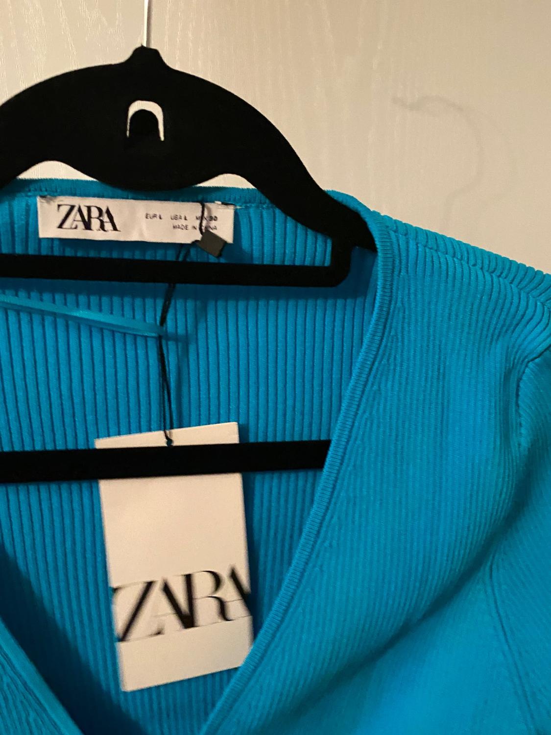 RIBBED KNIT CARDIGAN - Image 3