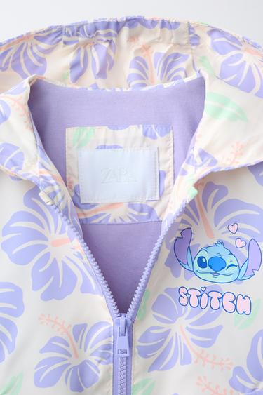 LILO & STITCH © DISNEY WATER-REPELLENT HOODED RAINCOAT - Light lilac by Zara - Image 2