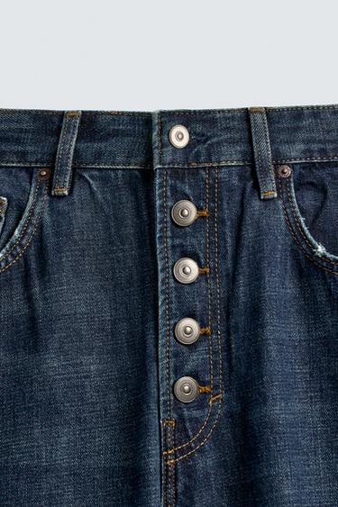 BALLOON FIT JEANS - Dark navy by Zara - Image 8