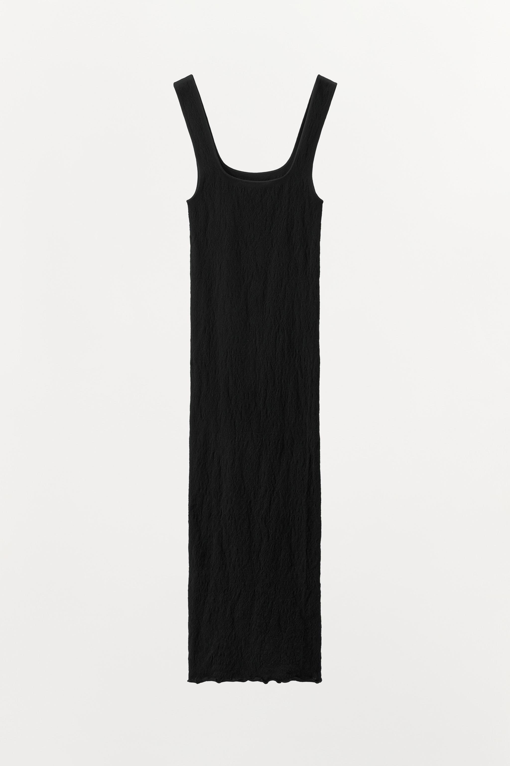 SEAMLESS LACE STRAPPY DRESS