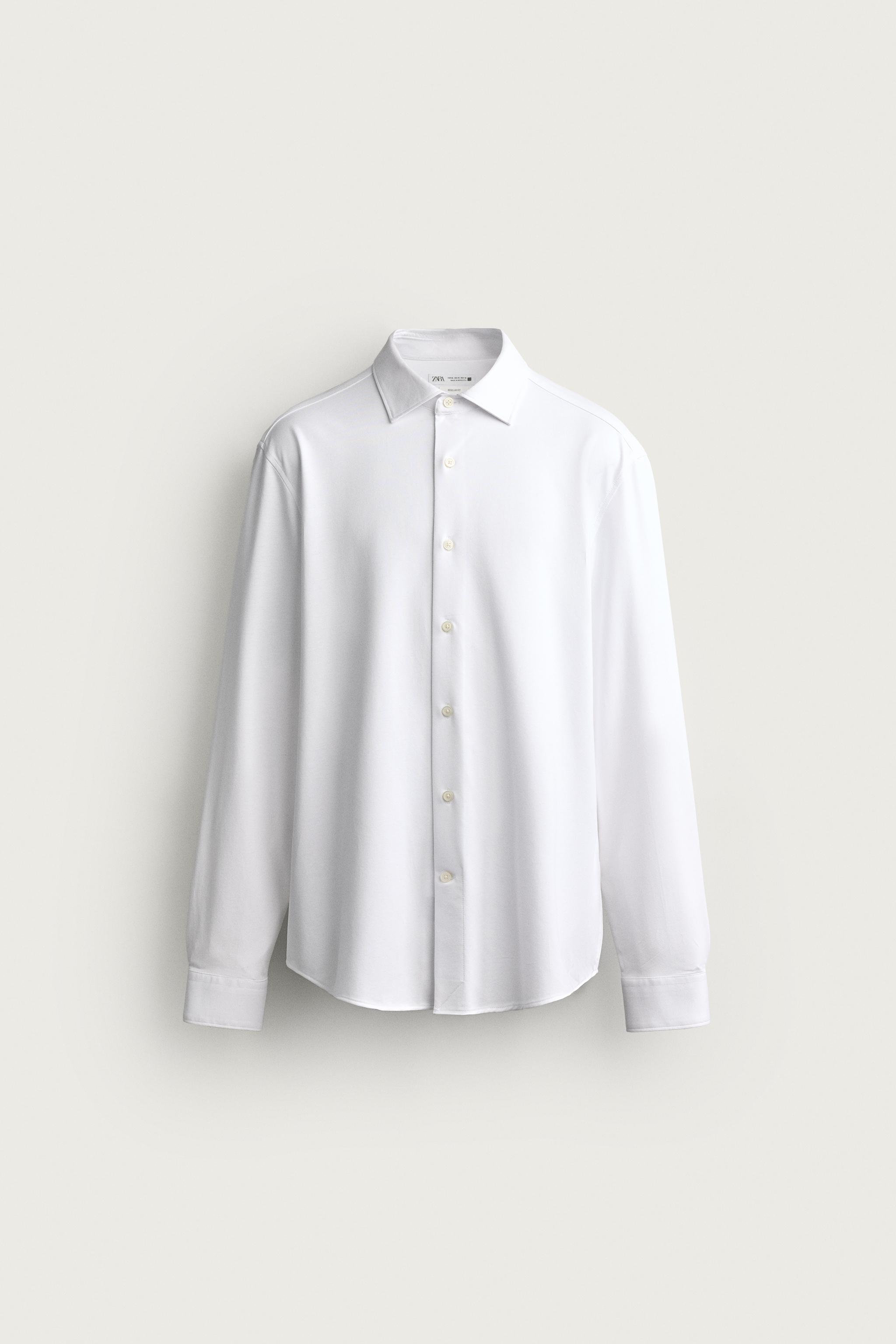 REGULAR FIT SHIRT — White