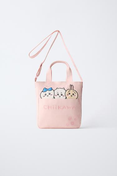 CHIIKAWA TOTE BAG - Pink by Zara
