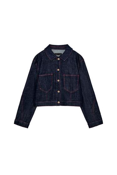 Zara Z1975 SHOULDER PAD JACKET - Blue