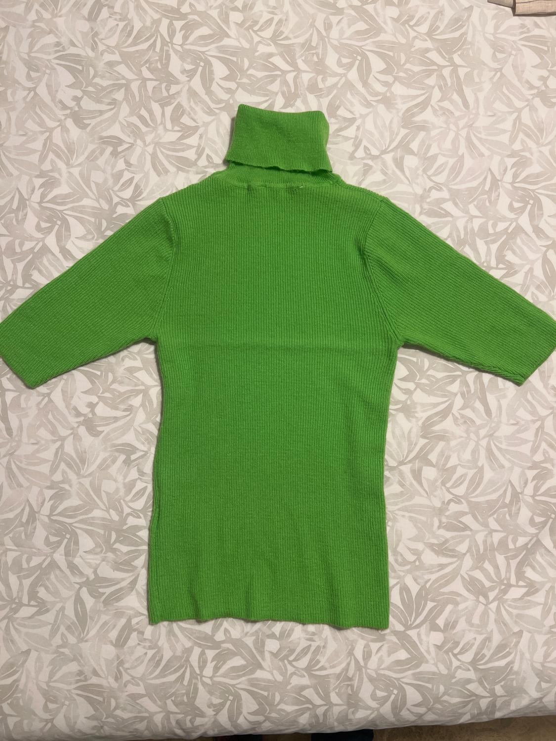 HIGH NECK KNIT SWEATER - Image 2