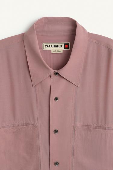 RLL P SHRT - Dusty pink by Zara - Image 7