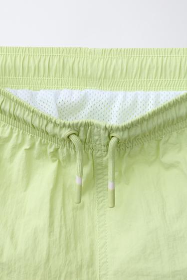 6-14 ANS / SHORT DE BAIN UNI - Citron vert de Zara - Image 2
