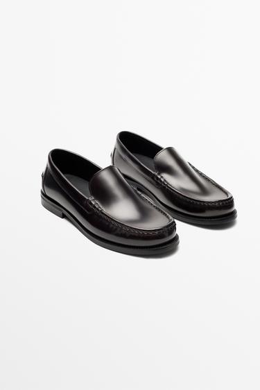 Smooth leather loafer — Burgundy Red 2