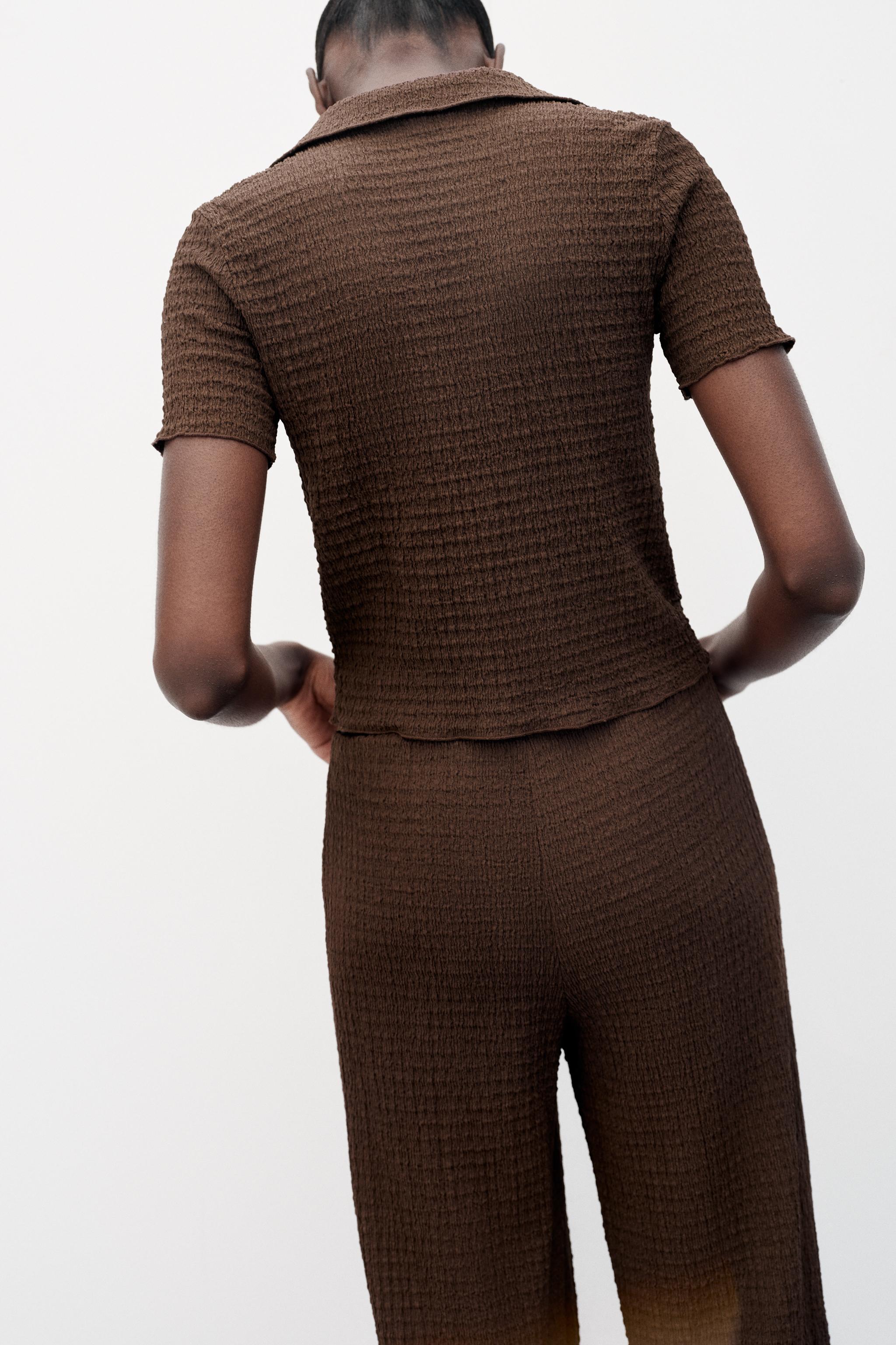 VESTE COURTE TEXTURÉE