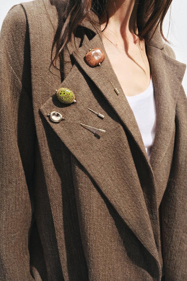 3’LÜ SERAMİK İĞNELİ BROŞ SETİ