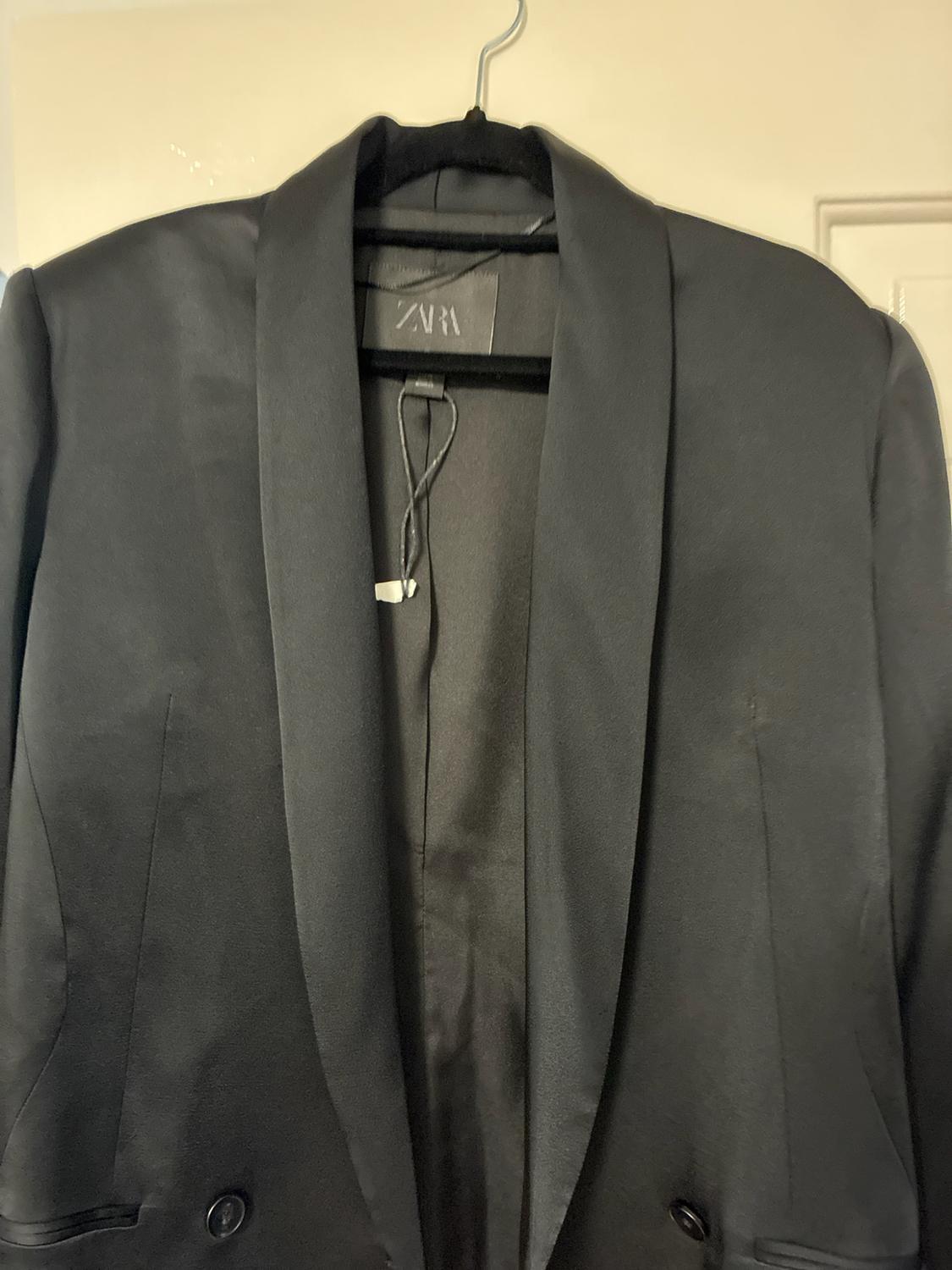 ZW COLLECTION LIMITED EDITION SATIN BLAZER - Image 2