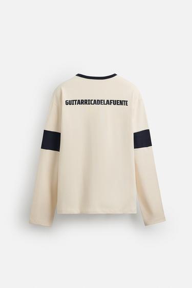 GUITARRICADELAFUENTE PRINT T-SHIRT - Ecru by Zara - Image 7