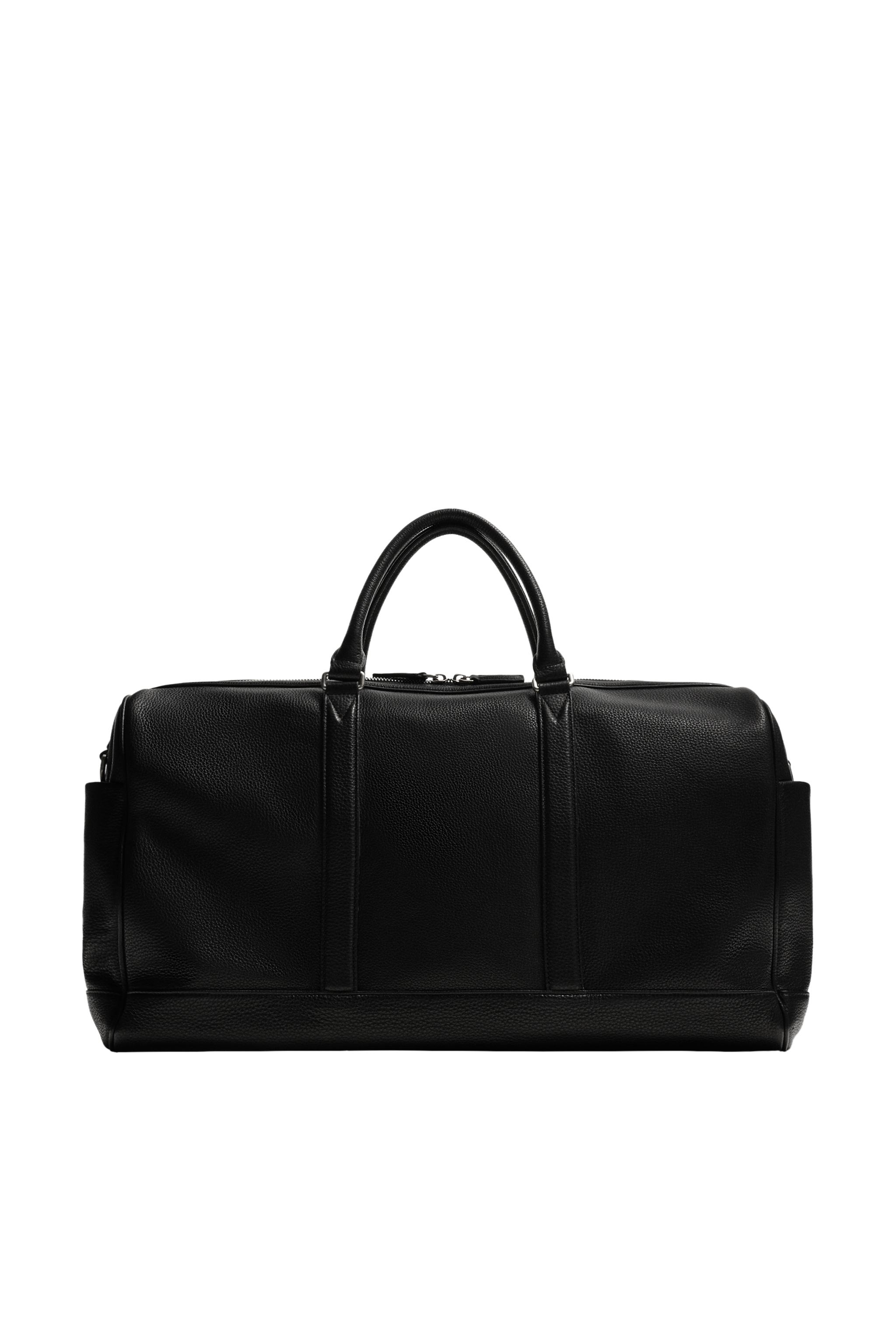 LEATHER TRAVEL BAG - Black | ZARA United States