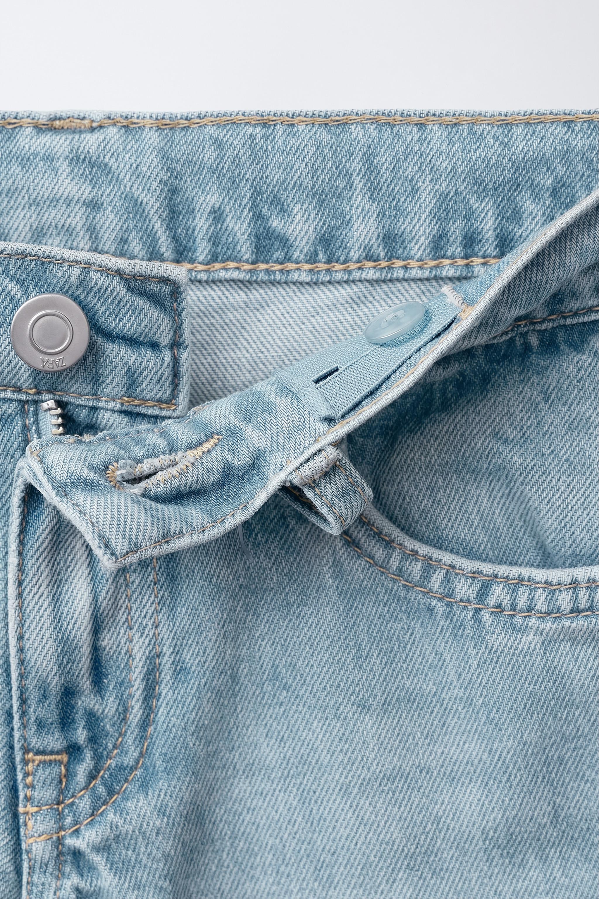 ANIMAL PATCH WIDE LEG JEANS