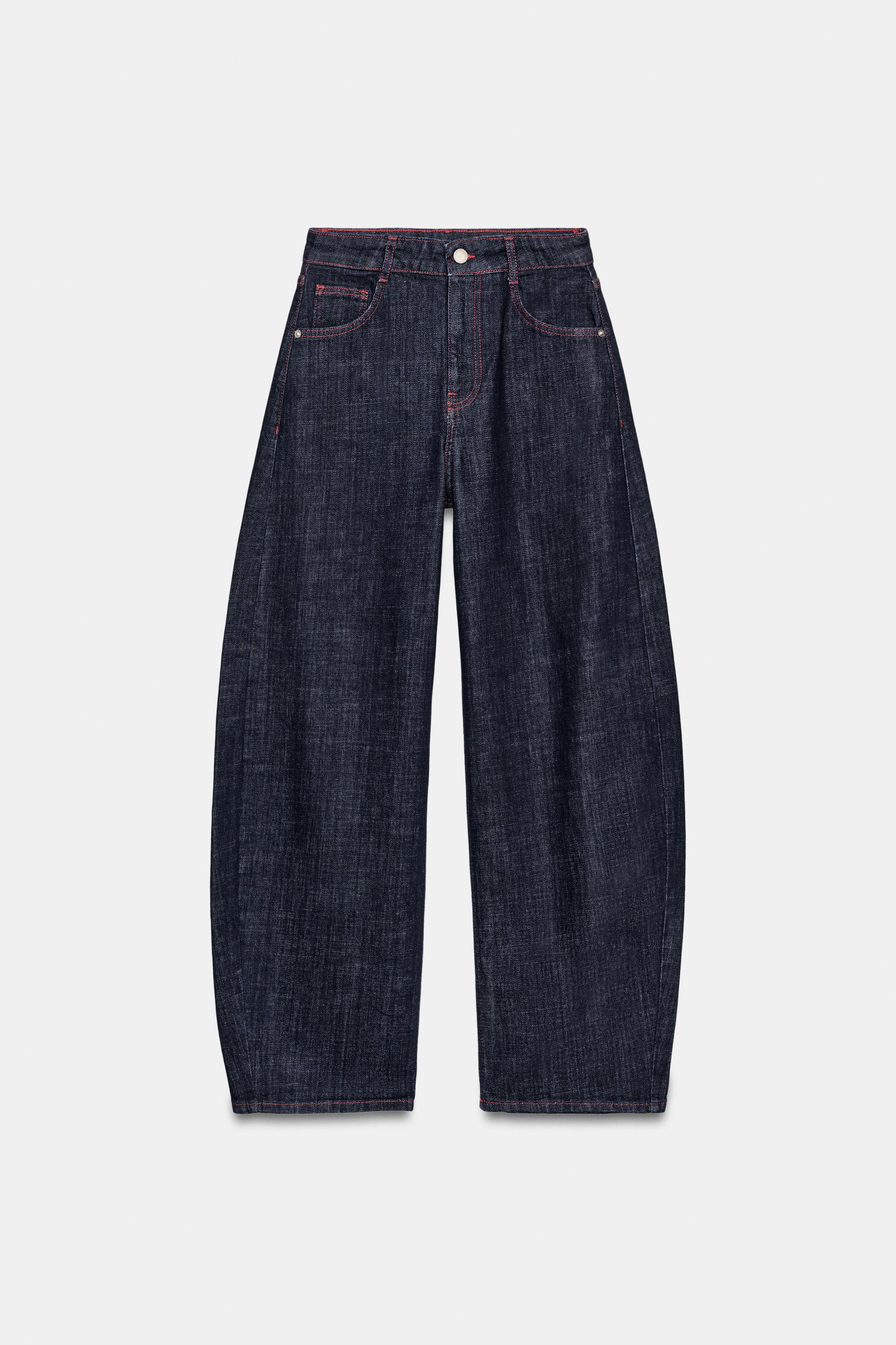 Z1975 BARREL YÜKSEK BEL JEAN - Görsel 6