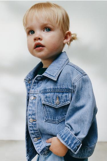 Zara TEKSAS JAKNA – Plava