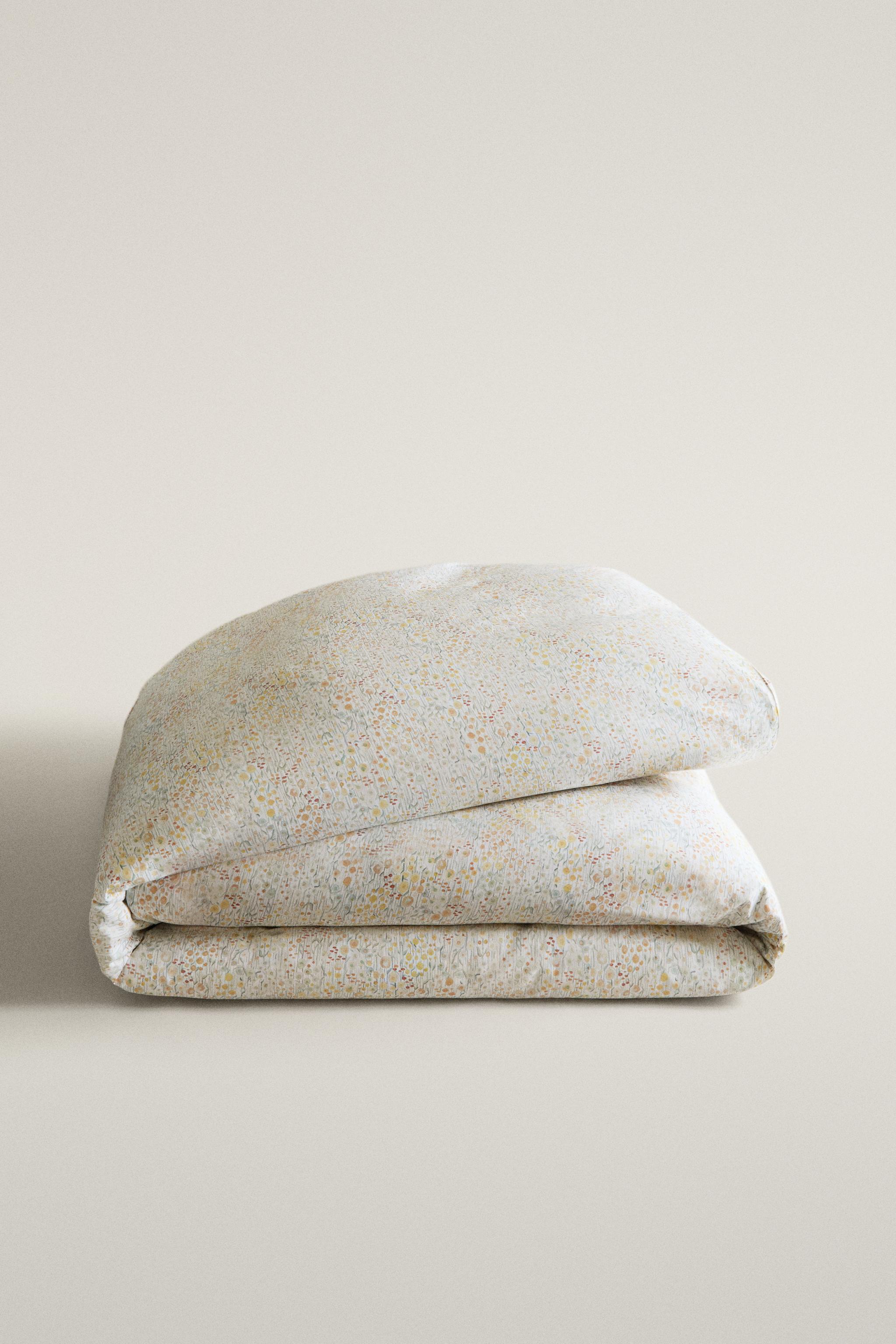 MINI FLORAL SATEEN DUVET COVER