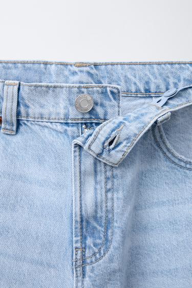 PANTALON DENIM BAGGY - Bleu clair de Zara - Image 2