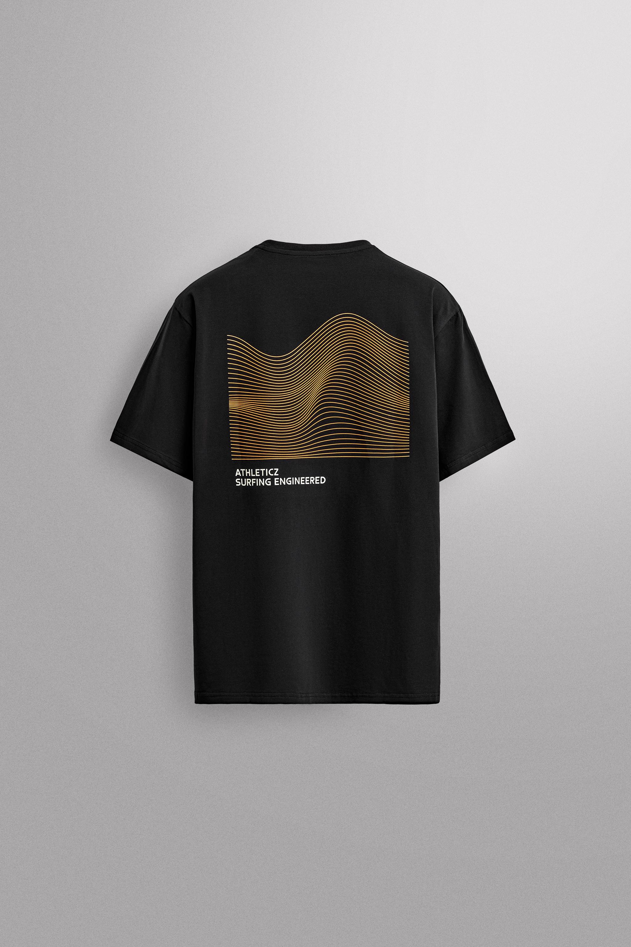 【Zara x Andersson Bell】 Graphic Patch T-Shirt Black METALLIC APPLIQUÉ T-SHIRT - Black | ZARA Australia