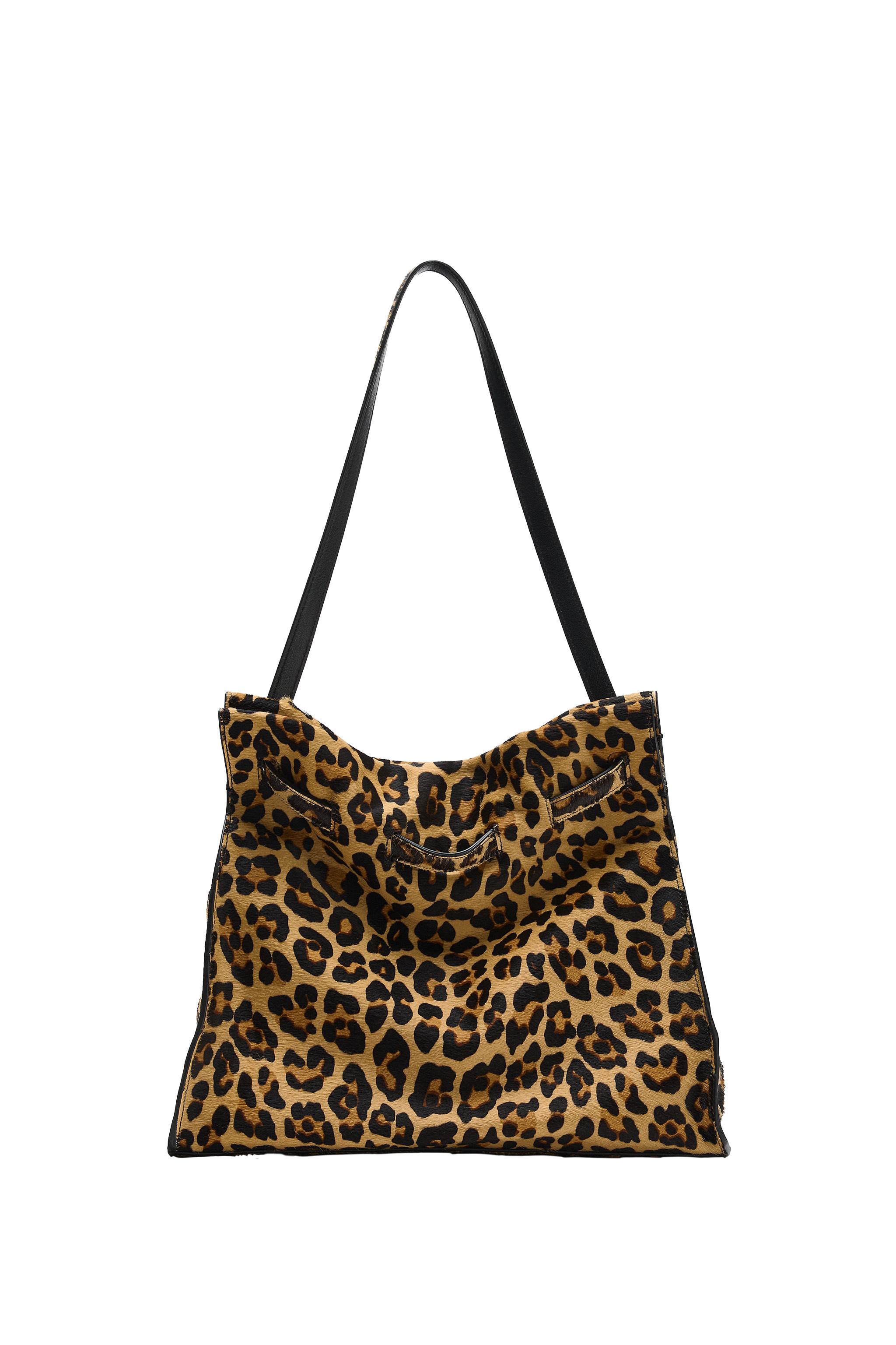 BOLSO DE HOMBRO PIEL ESTAMPADO