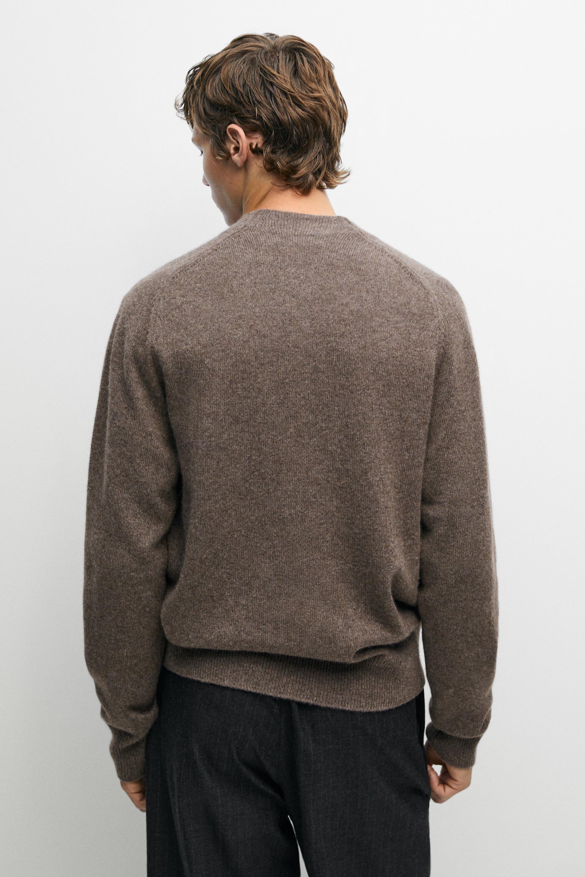 100% cashmere knit bomber cardigan