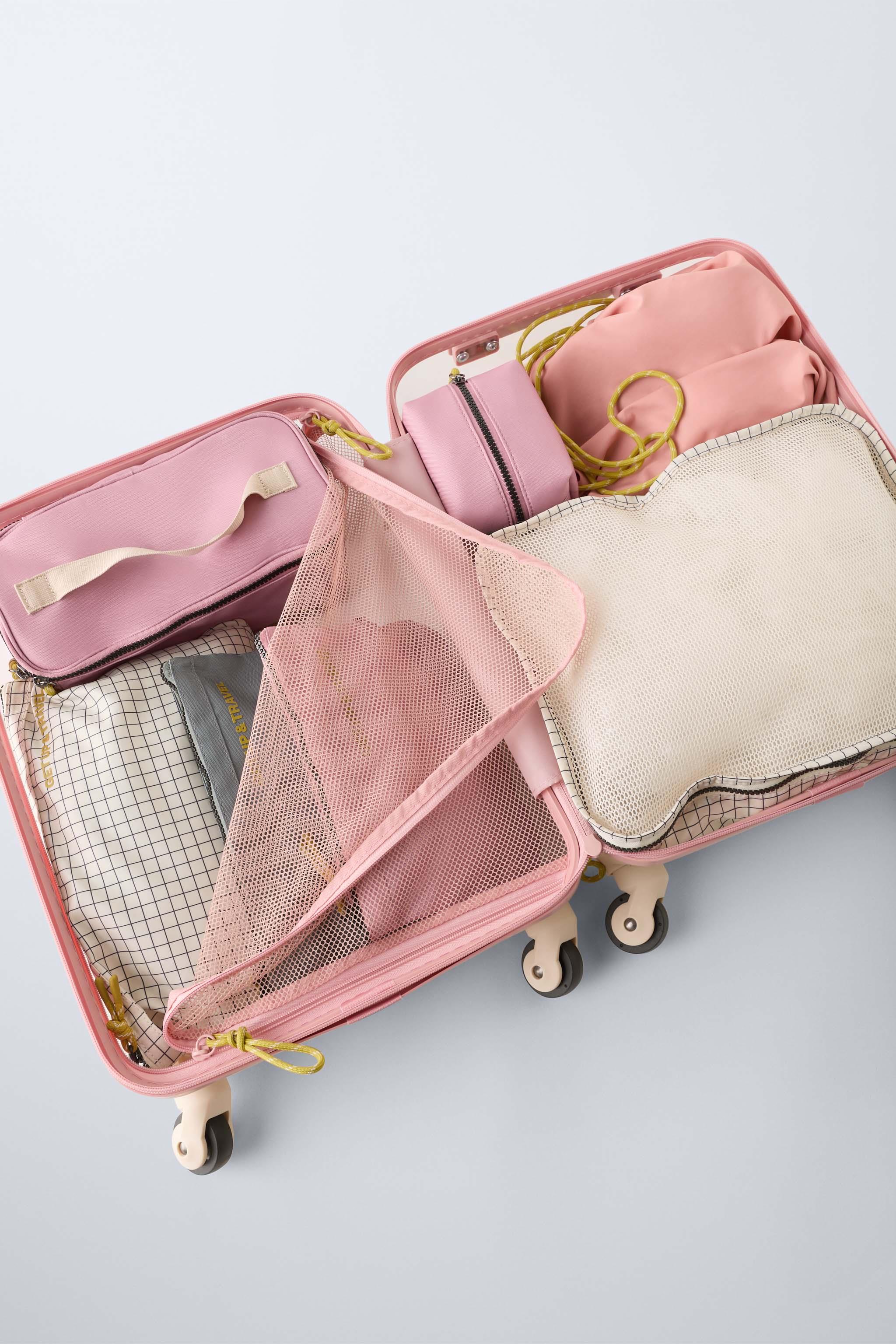 TRAVEL SUITCASE - Pink | ZARA United States