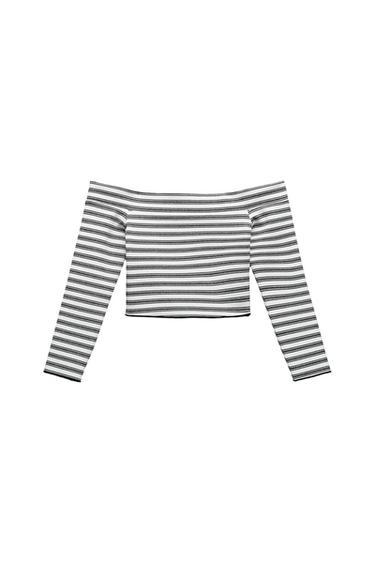 TOP PUNTO STRETCH RAYAS