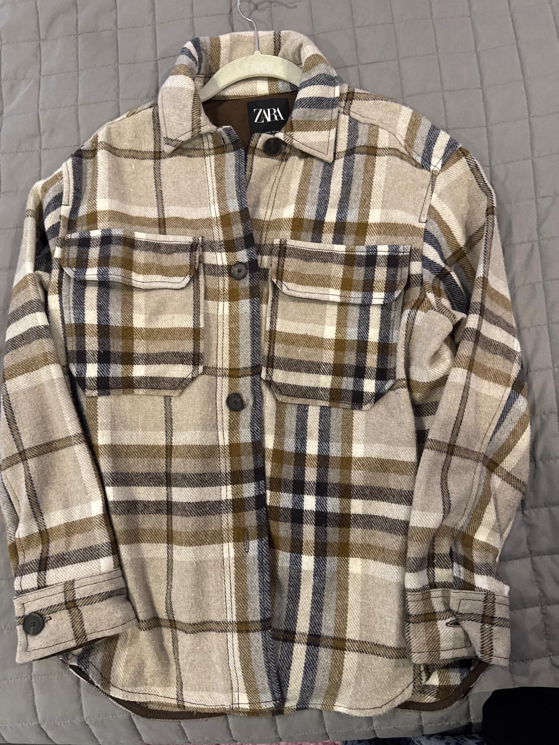 PLAID OVERSHIRT