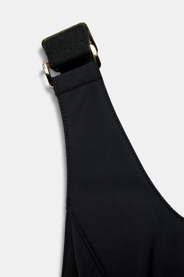 WATER-RESISTANT WINDPROOF RECCO® TECHNOLOGY SKI COLLECTION DUNGAREES - Black by Zara - Image 8