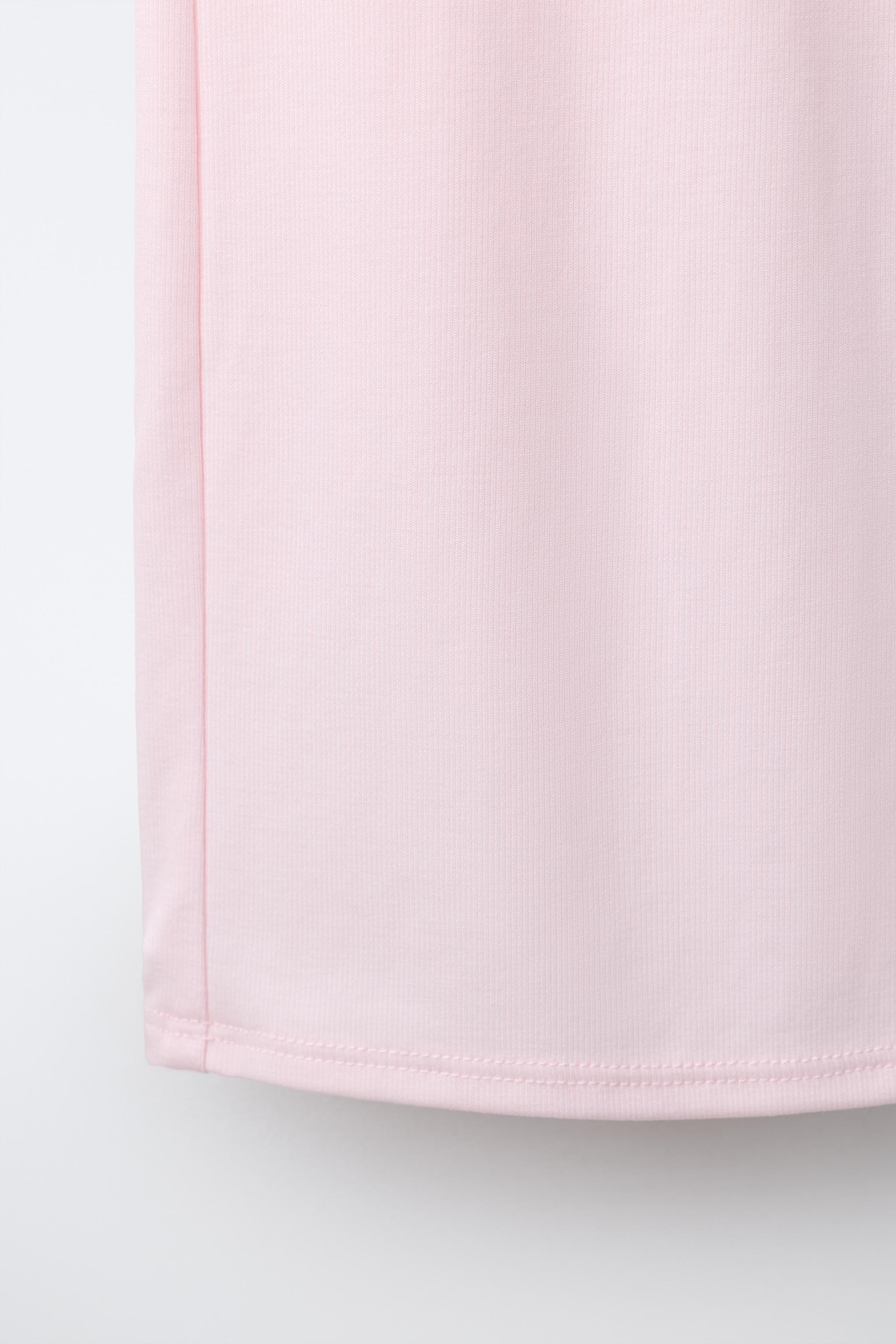 Детские брюки Zara FLARE PANTS WITH TURN-UP AND GATHERING — фото 5