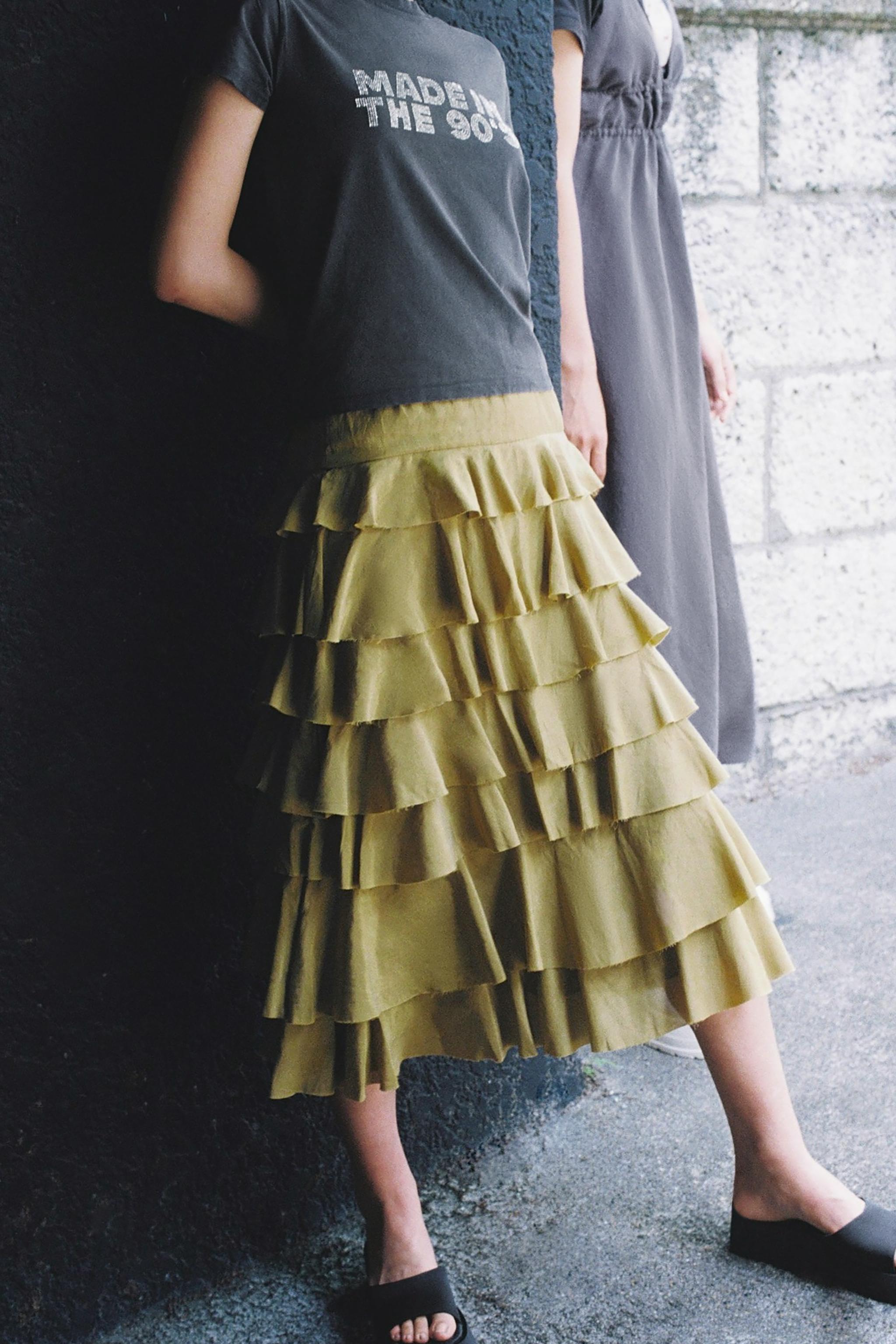 レディーススカート フリル | ZARA 日本