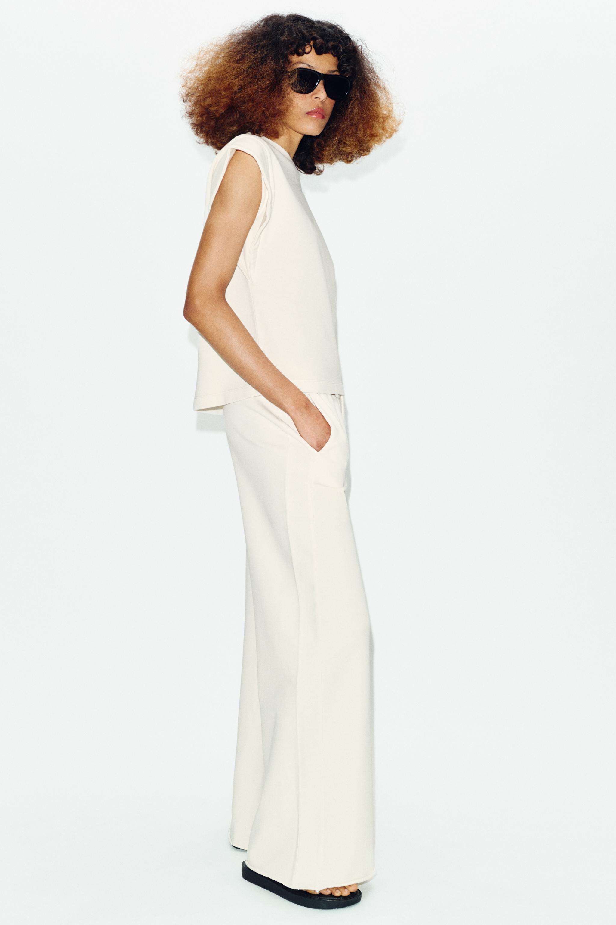 COTTON DROP SHOULDER T-SHIRT