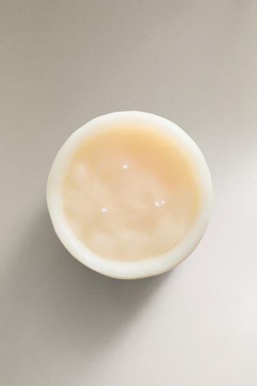 GRANDE BOUGIE DÉCORATIVE BEIGE - Crème de Zara - Image 3