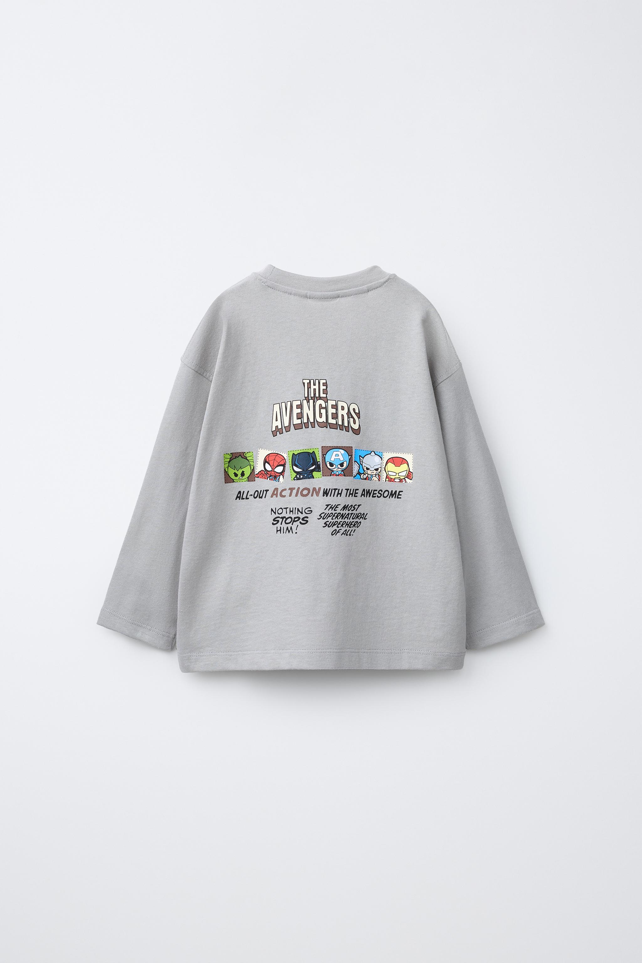 T-SHIRT IMPRIMÉ THE AVENGERS ©