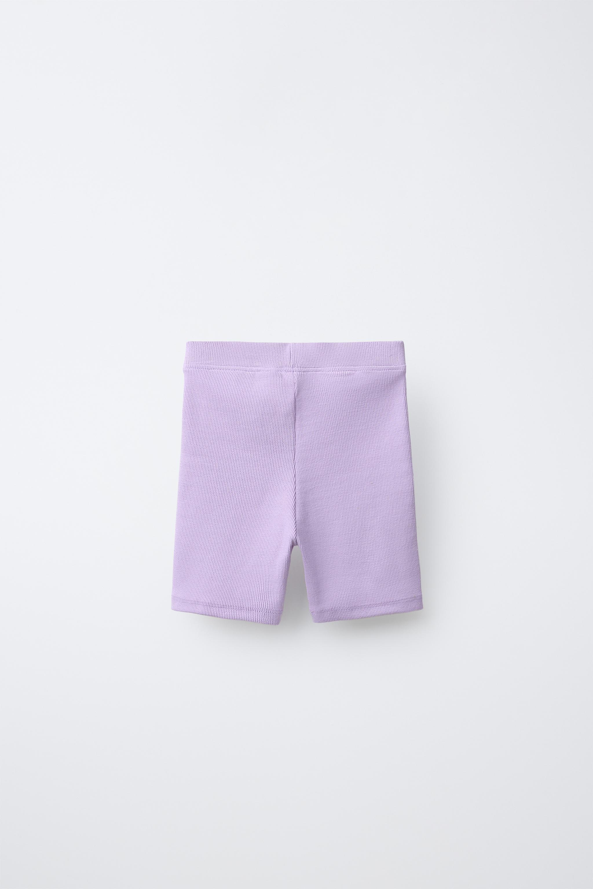 RIBBED CYCLIST LEGGINGS
