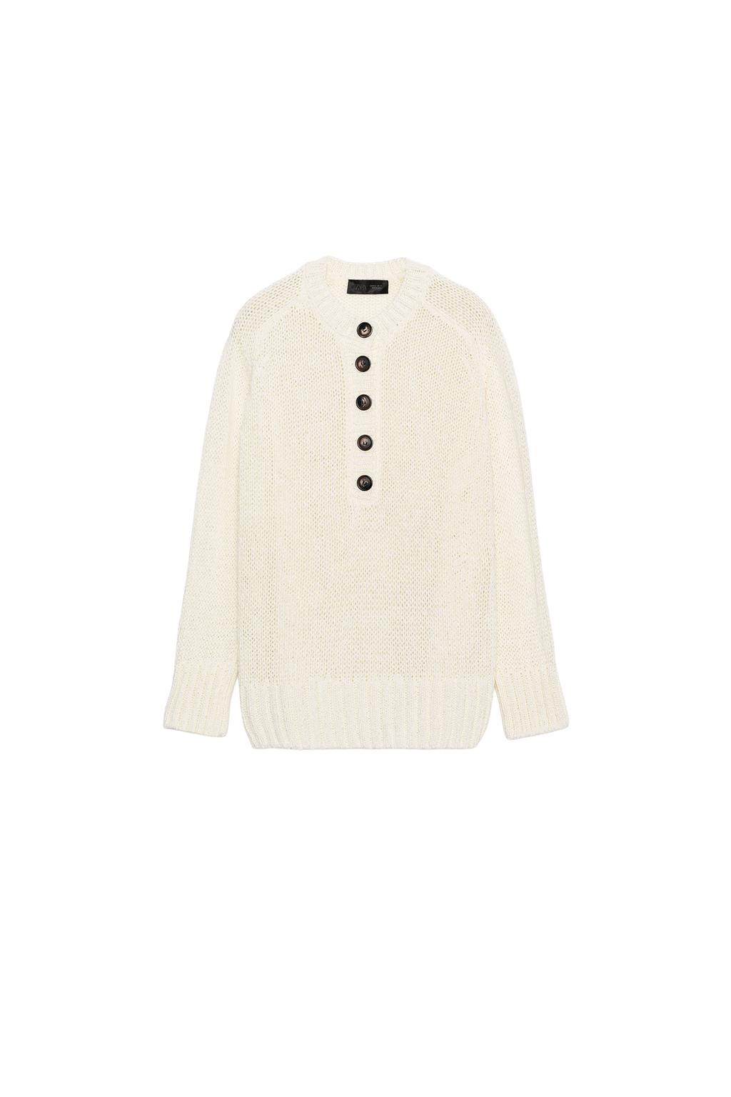 BUTTON KNIT JUMPER - image 3