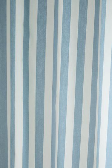 RIDEAU DE DOUCHE RAYÉ - Écru / Bleu de Zara - Image 3