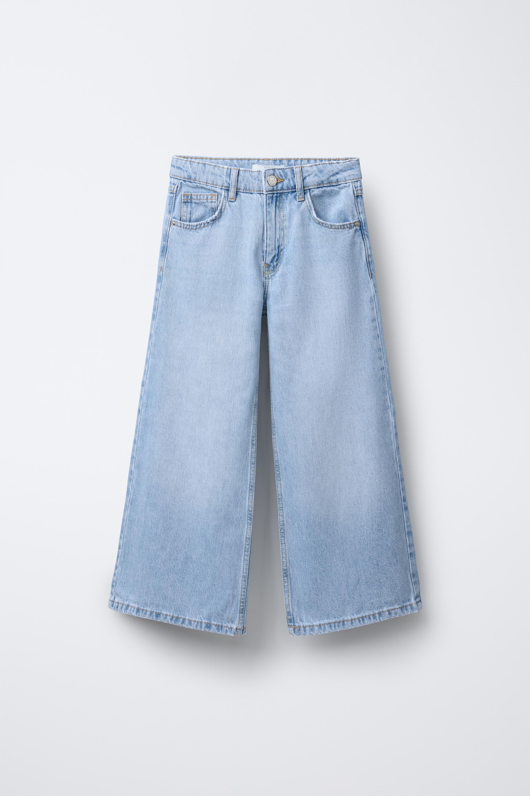 WIDE-LEG JEANS - Light blue | ZARA South Africa