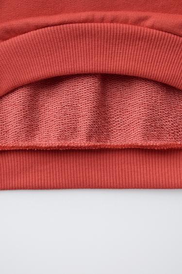 RAGLAN SLEEVE SWEATSHIRT - Reddish by Zara - Image 3