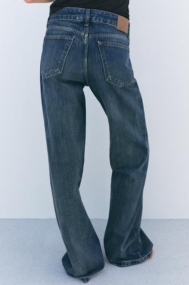 JEAN ZW COLLECTION BOOTCUT LONGUEUR STANDARD TAILLE BASSE - Bleu délavé de Zara