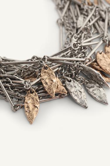COLLIER CHAÎNES ÉDITION LIMITÉE - Or / Argent de Zara - Image 3