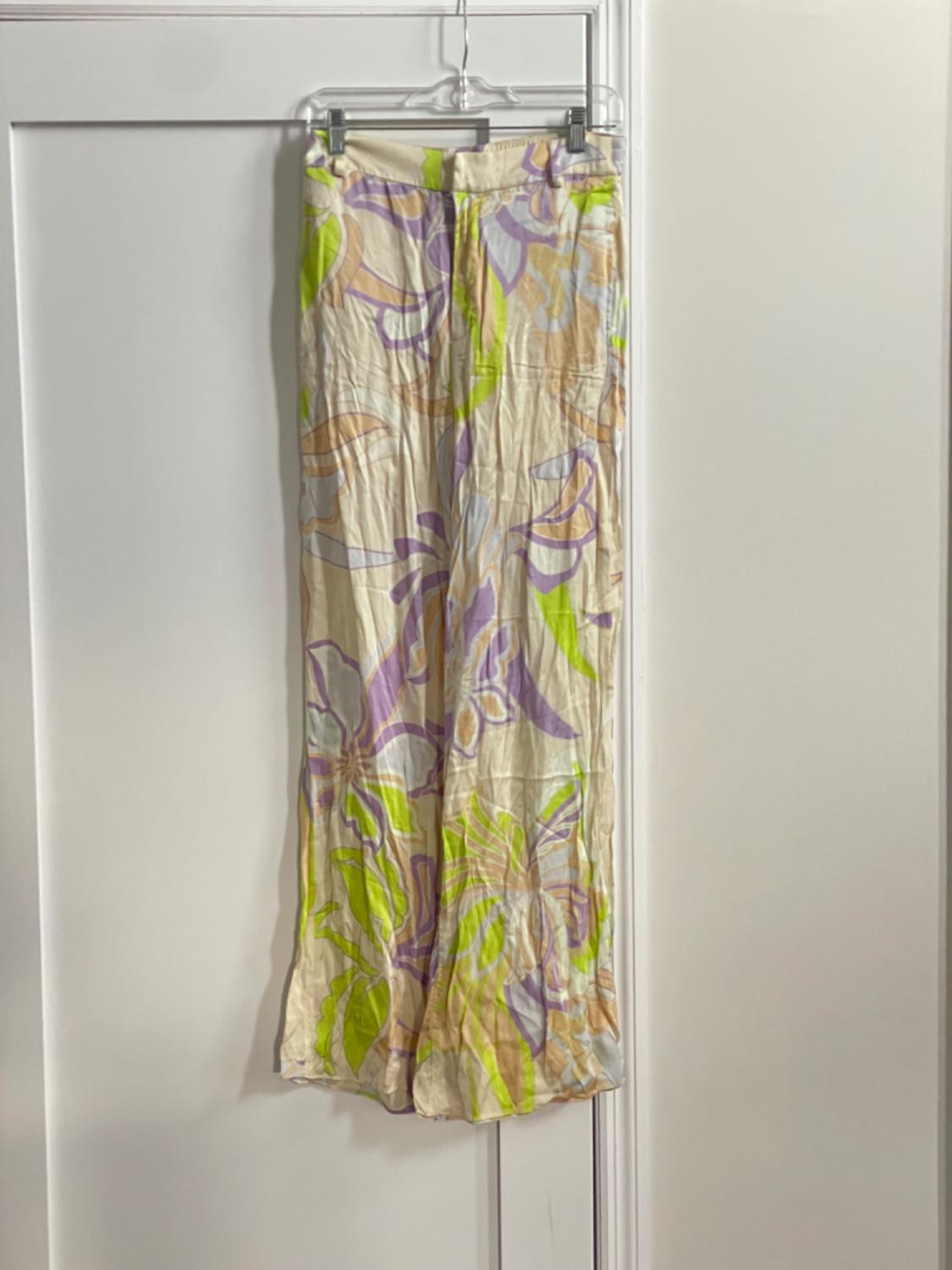 PANTALÓN PALAZZO ESTAMPADO