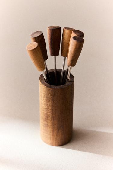 LOT PINQUES APÉRITIF PETIT POT (LOT DE 6) - Beige clair de Zara - Image 5