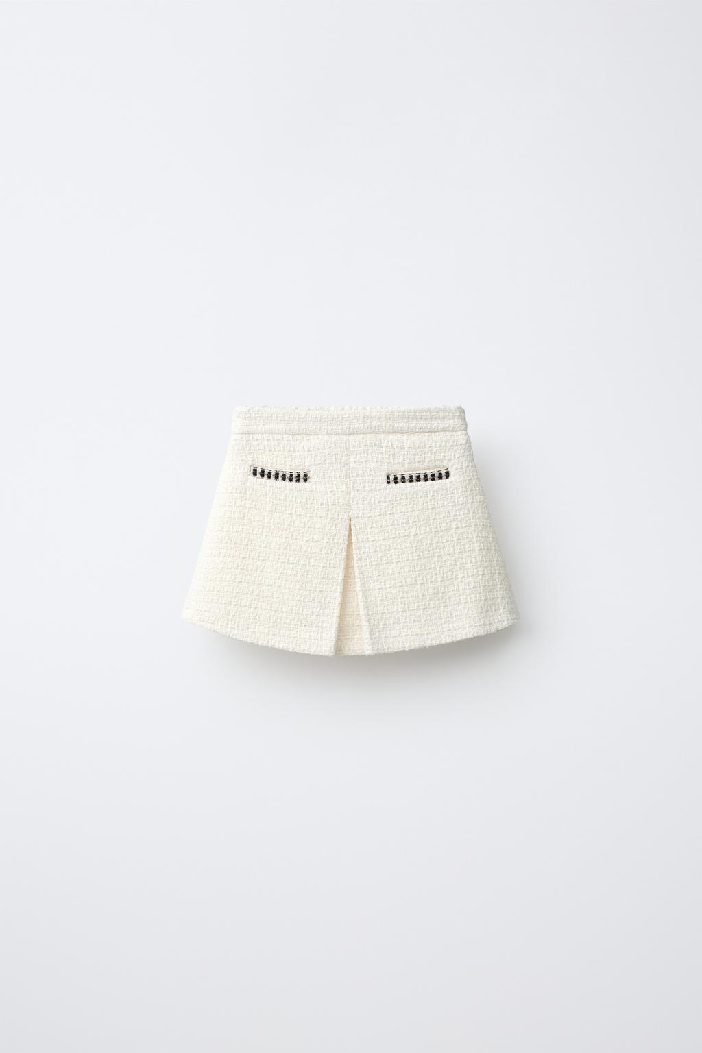 STRUCTURED POCKET SKIRT