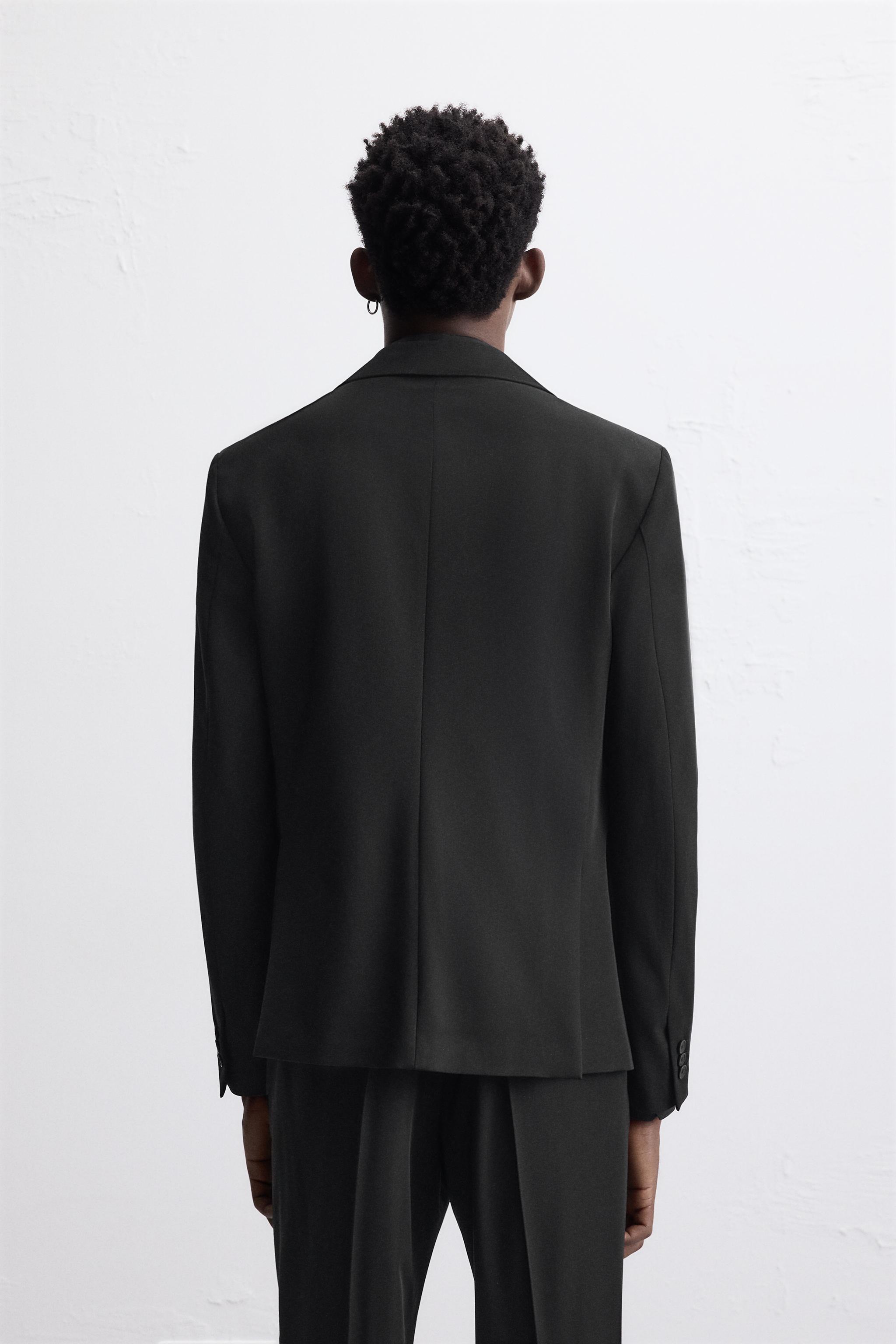 ウールスーツブレザー - ブラック | ZARA Japan / 日本