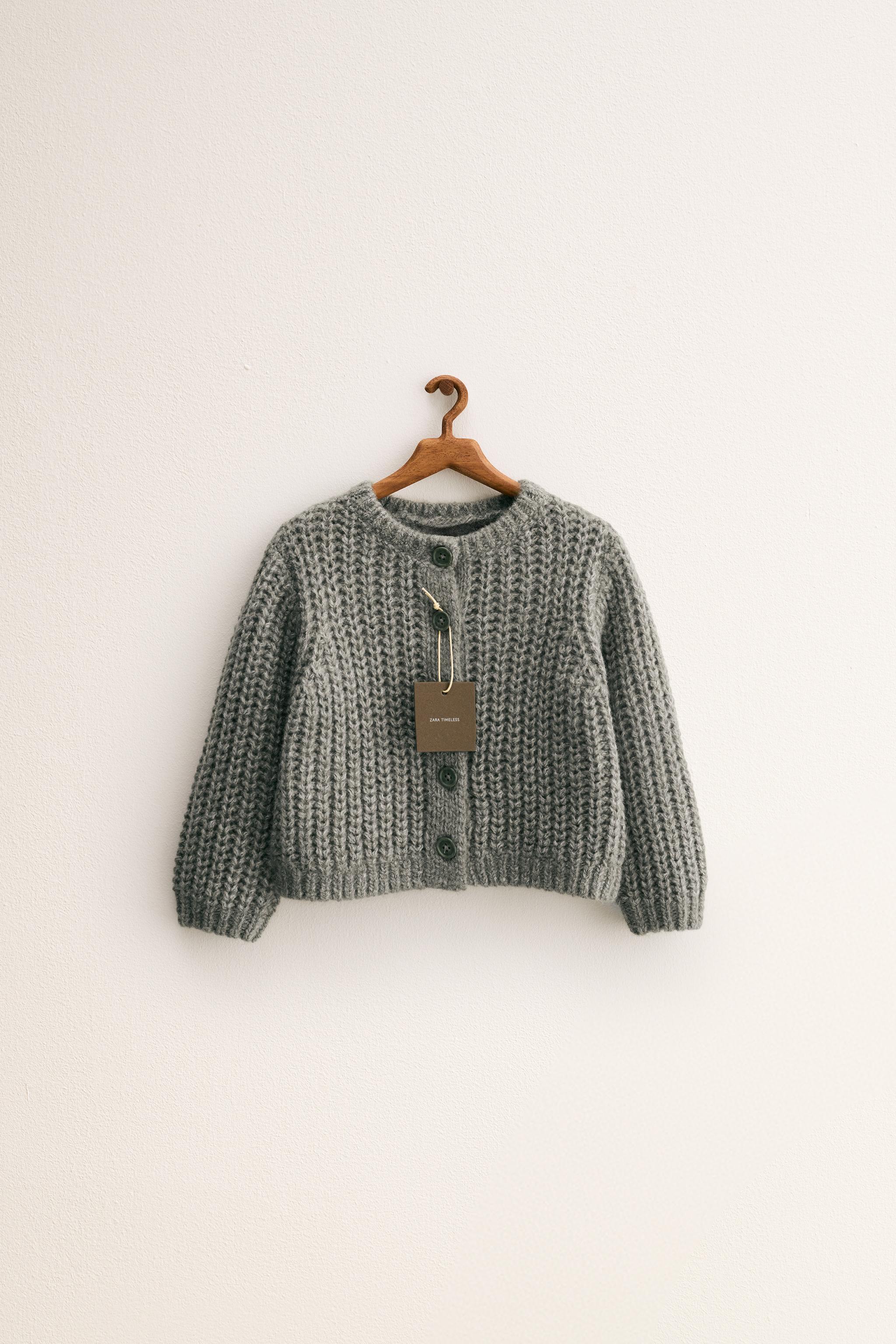 ZARA TIMELESS - CHUNKY KNIT CARDIGAN