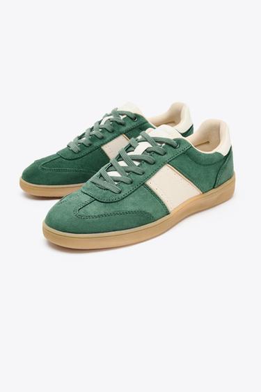 COLOURFUL TRAINERS - Green by Zara - Image 2