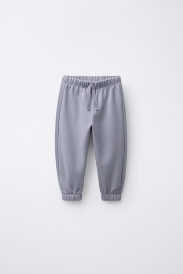 HEART POCKET JOGGER TROUSERS - Blue by Zara