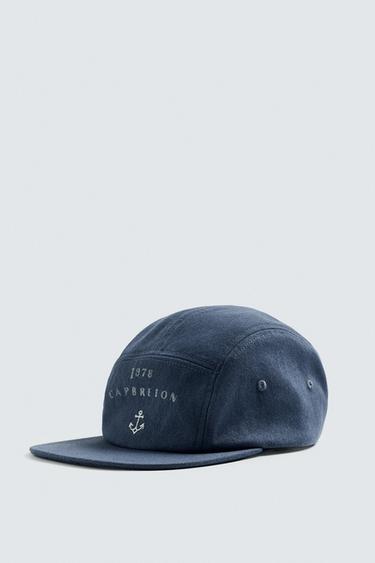 GORRA LAVADA ESTAMPADO COMBINADO - Azul claro de Zara