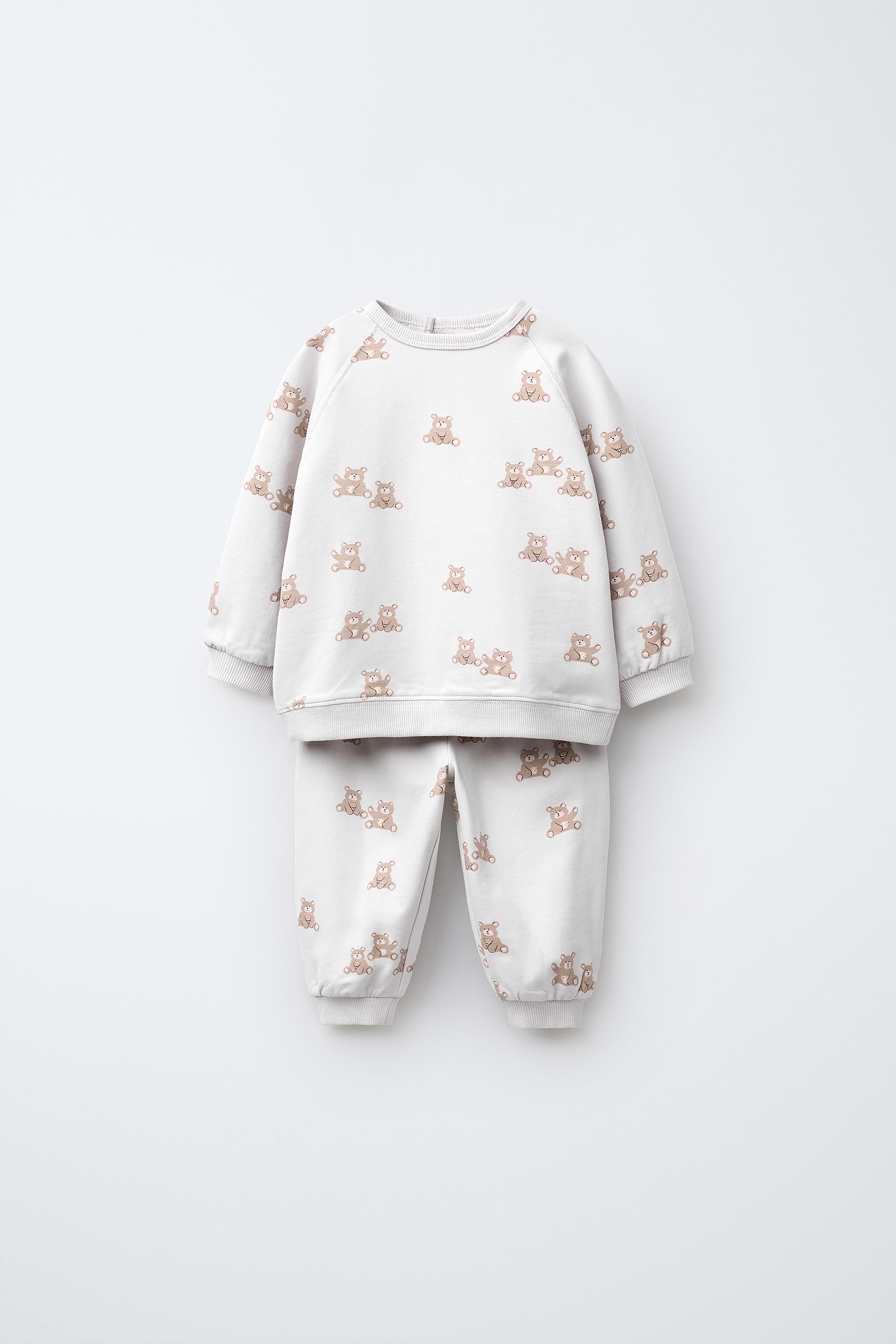PRINTED SWEATSHIRT AND PANTS PACK - Light gray | ZARA United