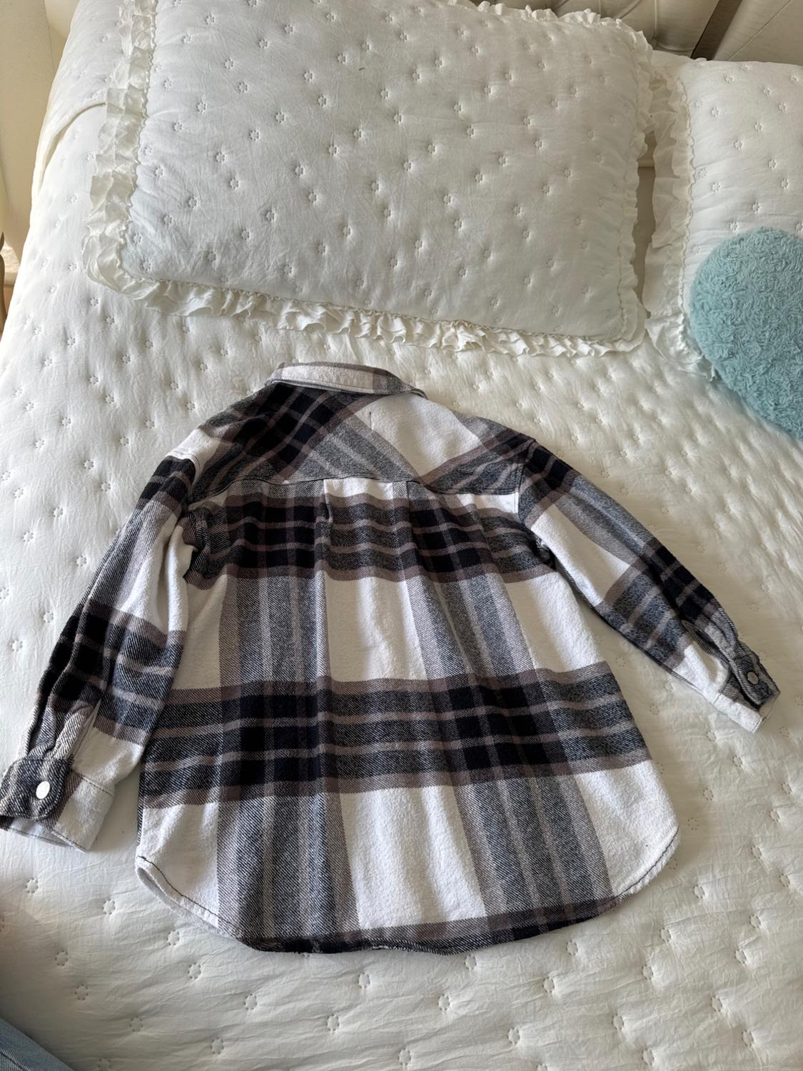 OVERSIZED CHECK SHIRT - Image 2